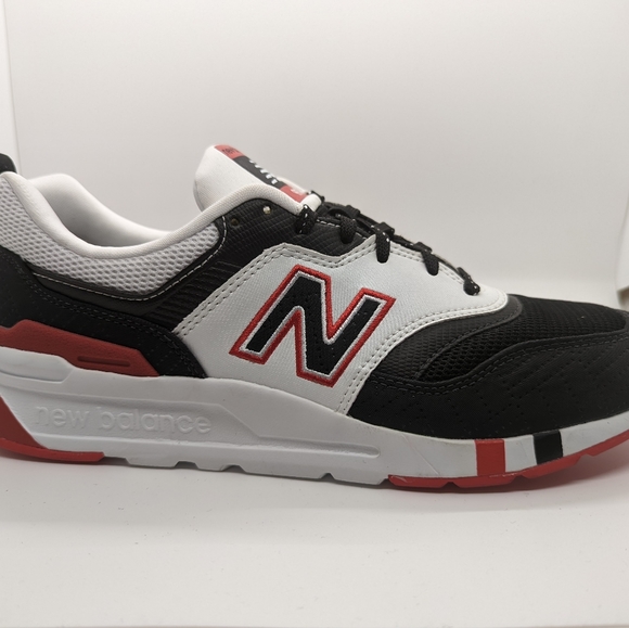 New Balance 997H CM997HBX New Prep Pack Black Team Red Size 10 - Picture 2 of 7